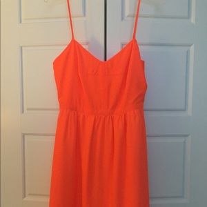 Neon Orange Dress